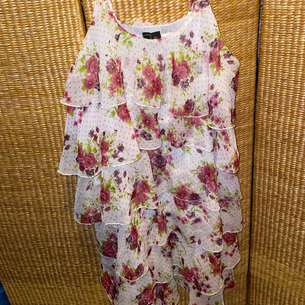 Ruffle Layered Dress